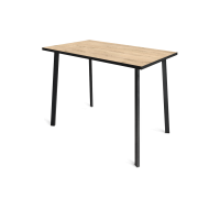 Стол обеденный МОДЕРН LAKSI черный/дуб ирландский