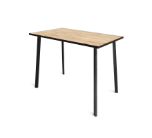 Стол обеденный МОДЕРН LAKSI черный/дуб ирландский