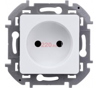 Розетка 2К 16А 250В белый Legrand INSPIRIA