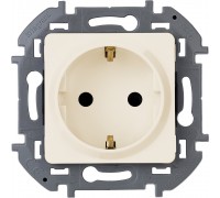 Розетка 2К+З 16А 250В слон. кость Legrand INSPIRIA