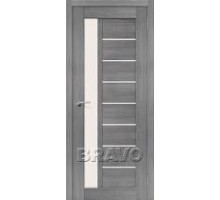 Дверь ЭКО Порта-27 Grey Verali Mag Fog Ковров