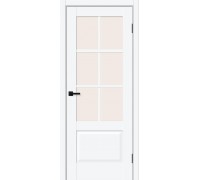 Дверь ДП ПЭТ Прима-13.0.1 White Silk Magic Fog 