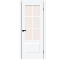 Дверь ДП ПЭТ Прима-13.0.1 White Silk Magic Fog 