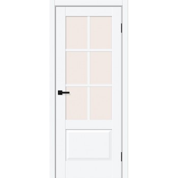 Купить двери недорого межкомнатные и входные по низким ценам в Сарапуле Ижевск Фейерверк красокДверь ДП ПЭТ Прима-13.0.1 White Silk Magic Fog 