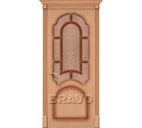 Дверь Соната дуб Ф-01 ПО СТ-121 Ковров