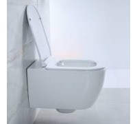 Унитаз подвесной безободковый GENOVA BB1102CH+сиденье