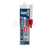 Клей монтажный KUDO Клеит Все CLASSIC полимер. белый 280мл
