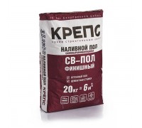 Наливной пол Крепс СВ-пол 2-6мм М200 20кг