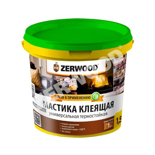 Мастика клеящая ZERWOOD MK универсал. термостойкая 4кг
