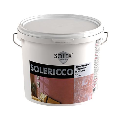 Декоративный лак Solazurro золото 1кг SOLEX
