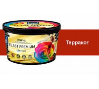 Затирка для швов Elast Premium терракот 2кг Bergauf