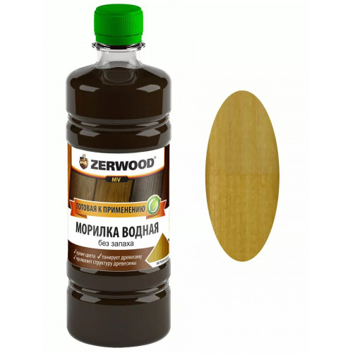 Морилка водная ZERWOOD MV Лиственница 0,5л