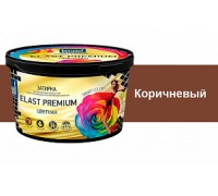 Затирка для швов Elast Premium коричневая 2кг Bergauf