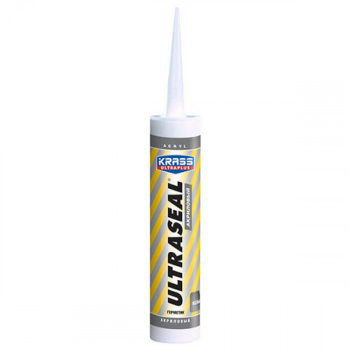 Герметик KRASS ULTRASEAL белый акрил. Россия