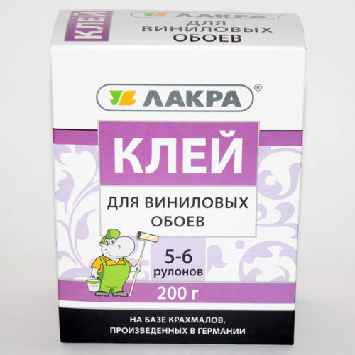 Клей Лакра для виниловых обоев 300гр (30)