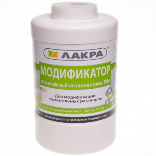 ПВА строительный Модификатор 2,3 Лакра