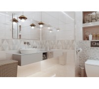 Плитка облиц. GlobalTile Aroma декор GT Св. беж.45*25 