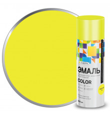 Эмаль аэроз. Лакра Color универсальная желтый 41 (12)