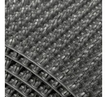 Щетинистое покрытие 0,9*15м Альфа-стиль серый металлик 128