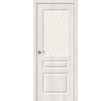 Дверь Скинни-15 Casablanca White Crystal 200*70 Ковров