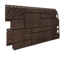 Фасадная панель ОПТИМА Песчаник (Темно-коричневый) 1128*441*180