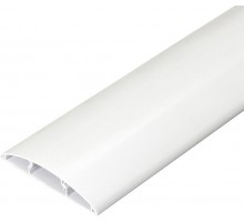 Наличник с кабель-каналом 70мм 2,2м Белый 001 "Идеал"