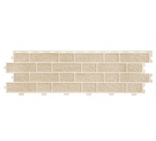 Фасадная панель Кирпич бежевый 1140*350 ФОРМЛАЙТ ТН