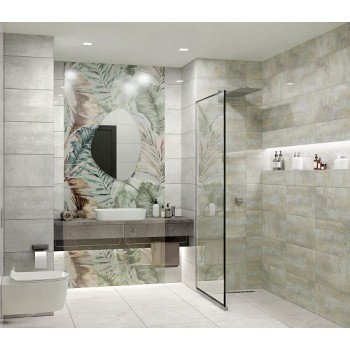 Сарапул Ижевск Керамогранит Infinium_GT Серый 60x120 панно часть А GT1206014801MGR-A  напольные покрытия купить цена пороги ламинат линолеум виниловая плитка недорого каталог в наличии сайт ассортимент размеры