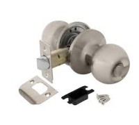 Ручка защелка 6072 SN-B (фик) мат никель