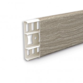 Наличник с кабель-каналом 70мм 2,2м Орех антик 294 Деконика