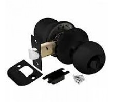 Ручка защелка 6082 BL-B (фик) черный