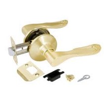 Ручка защелка 6030 SB-P (без фик) мат золото