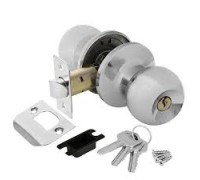 Ручка защелка 6082 CP-E (кл./фик) хром