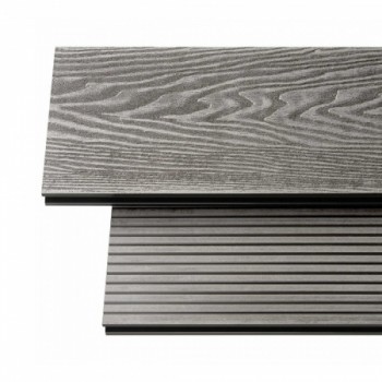 Сарапул Ижевск Террасная доска Harvex "AeroSlim" 140*18*3000 Антрацит  напольные покрытия купить цена пороги ламинат линолеум виниловая плитка недорого каталог в наличии сайт ассортимент размеры