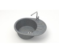 Мойка мат. 10/Q8 тем.сер. 575*440*215мм ZETT