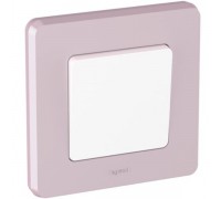 Рамка 1 пост розовый Legrand INSPIRIA