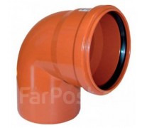 Отвод 110*87 наруж.