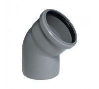 Отвод 110 угол 45
