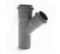 Тройник 50/50 угол 45