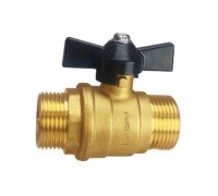 Кран лат. шар. REMSAN/БАЗ ДУ-15 Г/Ш бабочка/VALFEX