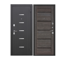 Дверь мет 7.5см Антик Серебро Дуб Неаполь Грей 860мм Правая