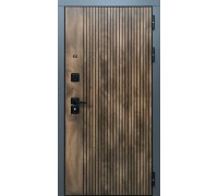 Дверь мет 7,5см Вуд Вертикаль 860мм Левая