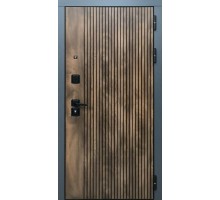 Дверь мет 7,5см Вуд Вертикаль 860мм Левая