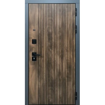 Купить двери недорого межкомнатные и входные по низким ценам в Сарапуле Ижевск Фейерверк красокДверь мет 11см ISOTERMA медный антик Астана милки 860мм Левая