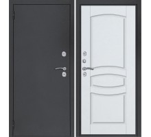 Дверь мет Аргус-Тепло композит молот. серая ФЛ(12) Монако белый ВМР 2,05*0,97L