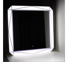 Зеркало Лайн LED 750*750