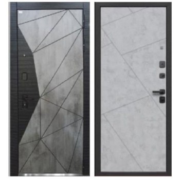 Купить двери недорого межкомнатные и входные по низким ценам в Сарапуле Ижевск Фейерверк красокДверь мет Гарда 8мм Белый ясень 860мм Левая