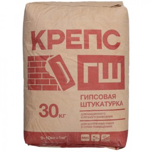 Штукатурка Крепс гипсовая ГШ 30кг