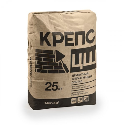 Штукатурка Крепс Крепсолит ЦШ 25кг