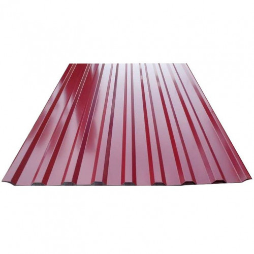 Профнастил С-8 ТУ 0,4 красное вино RAL 3005 1,2*2,0 м